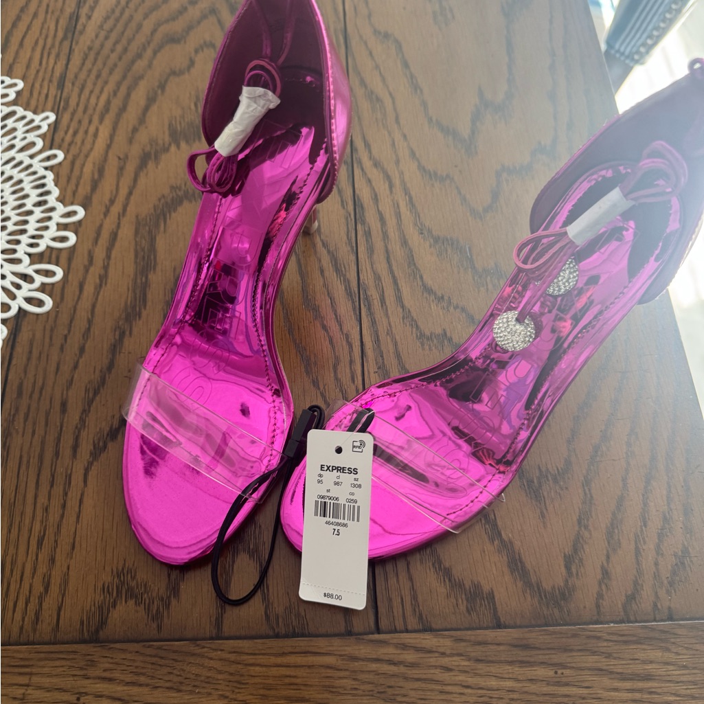 Express Fuchsia Women's Heels